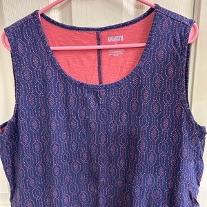 Duluth Trading Company Women's high low dress XL